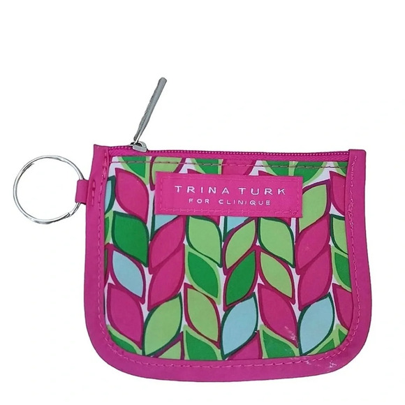 Trina Turk Handbags - Trina Turk for Clinique Coin Purse Keychain